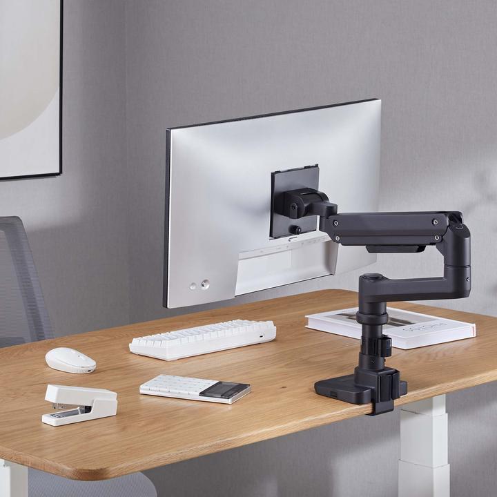 Immagine prodotto Wiltec Supporto per monitor da tavolo fino a 20 kg Supporto per monitor VESA piatto e curvo