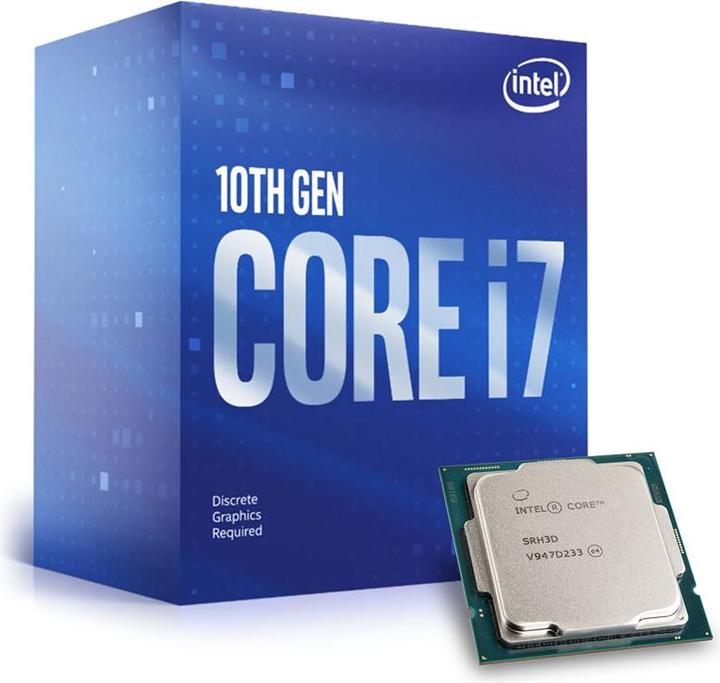 Actual product image Intel Core i7-10700F (LGA 1200, 2.90 GHz, 8 -Core)