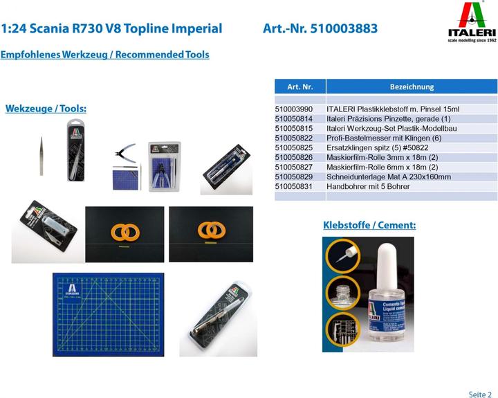 Image du produit Italeri Scania R730 V8 Topline IMPERIAL