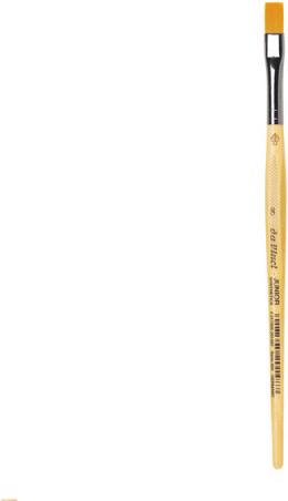 Actual product image da Vinci Brush Junior Synthetics Series 304 flat size 8 (8 mm)