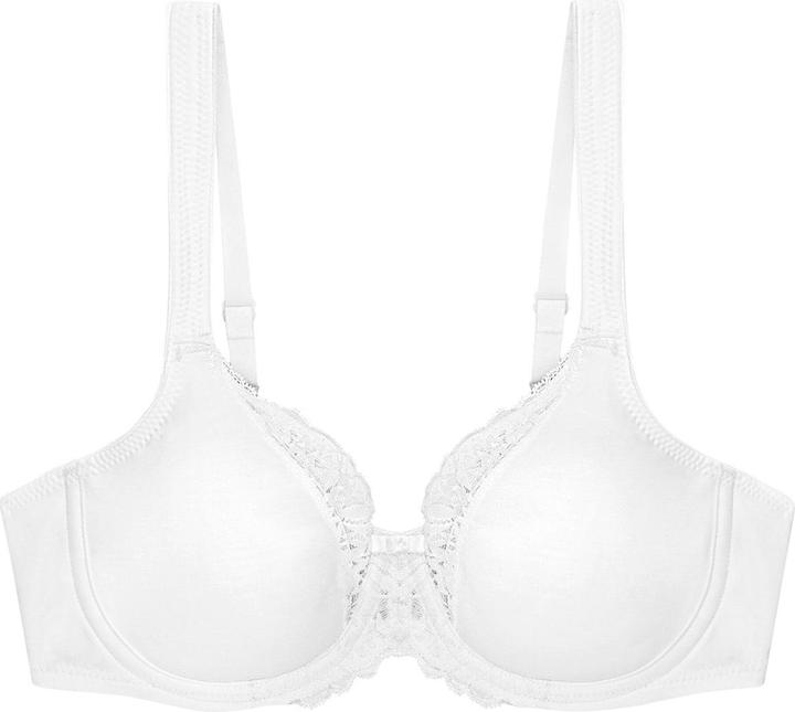 Actual product image Triumph Modern Lace + Cotton W Underwired Bra (75 C, Single pack)