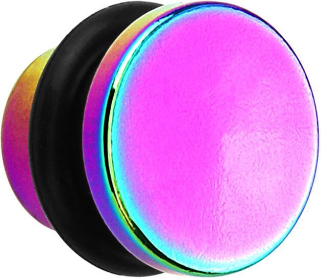 Immagine prodotto Star Piercing Tappo a testa piatta colorato con strato di titanio (senza ottone, Acciaio chirurgico 316L)