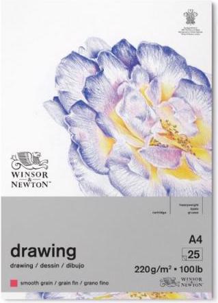 Actual product image Winsor & Newton Drawing pad Smooth Surface (A4, Hardcover)