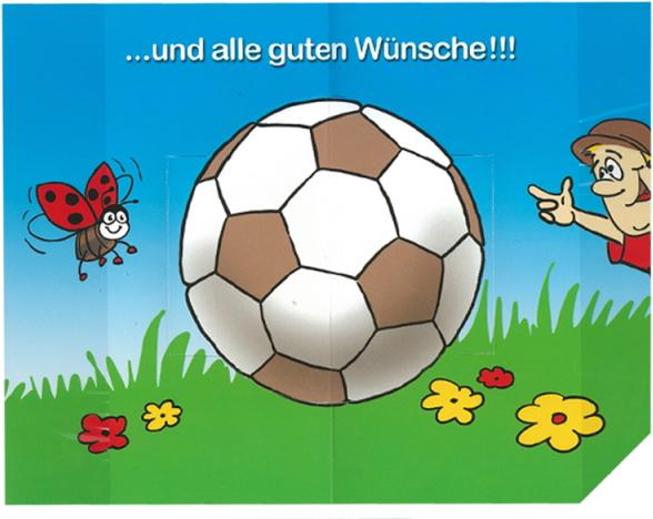 Produktbild Edition Gollong Geburtstagskarte Tiere im Zelt