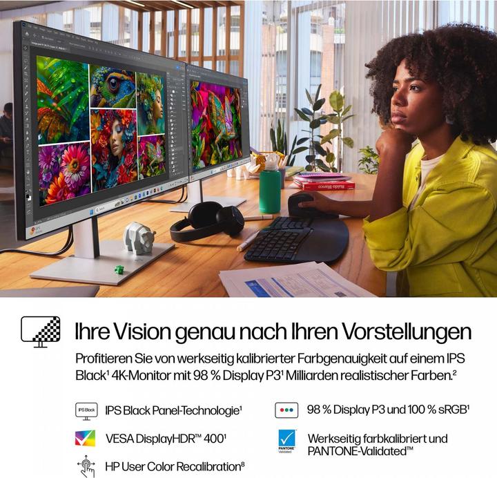 Image du produit HP 727pk Écran d'accueil (3840 x 2160 pixels, 27")