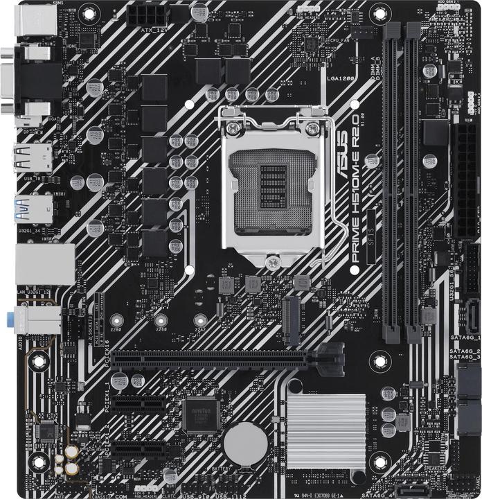 Actual product image ASUS PRIME H510M-E R2.0 (LGA 1200, Intel H510, mATX)
