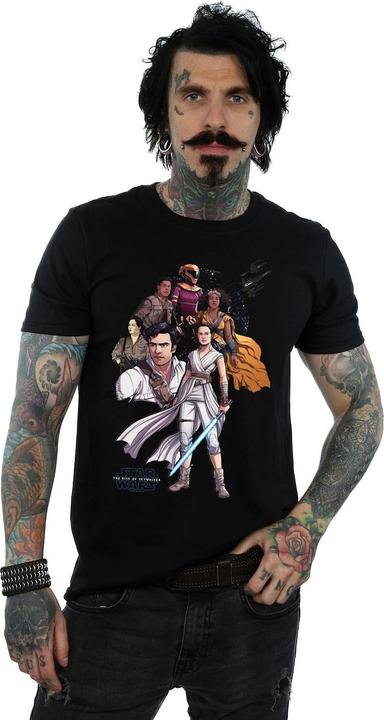 Image du produit Star Wars - T-shirt THE RISE OF SKYWALKER RESISTANCE ILLUSTRATION - Homme (XL)