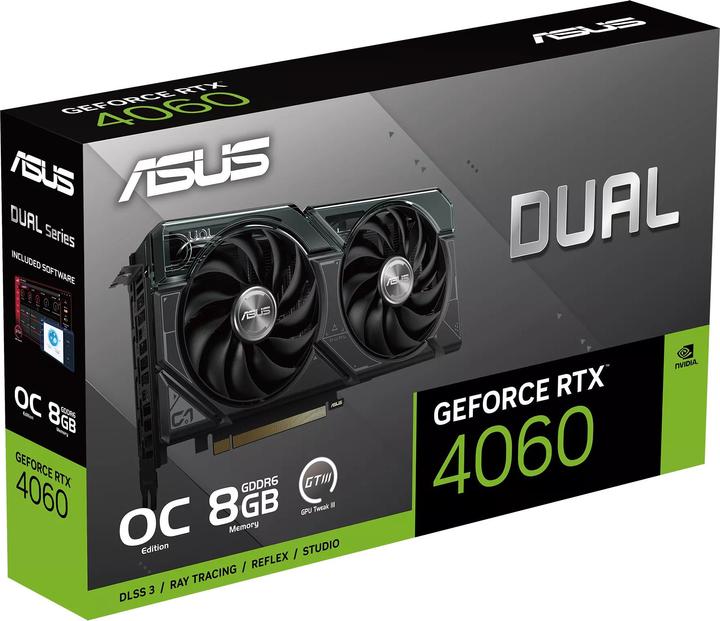 Actual product image ASUS Dual GeForce RTX 4060 OC (8 GB)