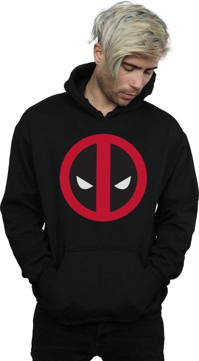 Image du produit - Sweat à capuche DEADPOOL LARGE CLEAN LOGO - Homme (XL)