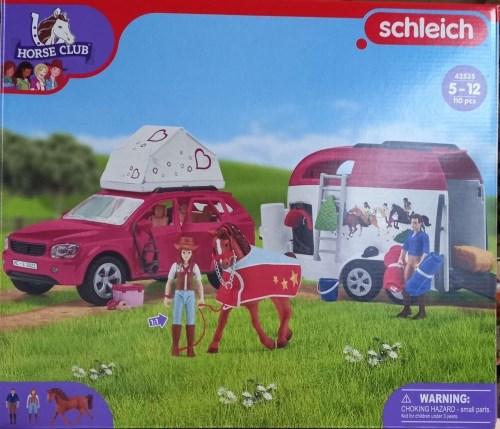Produktbild Schleich Abenteuer mit Auto und Pferdeanhänger