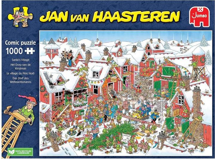 Immagine prodotto Jan van Haasteren Il Villaggio di Babbo Natale (1000 pezzi)