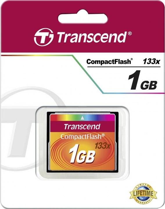 Produktbild Transcend Compact Flash Card (1 GB, CF)