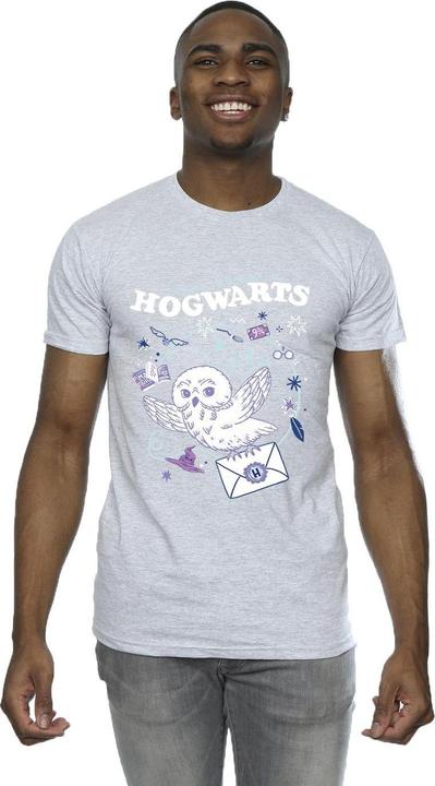 Immagine prodotto Owl Letter From Hogwarts Maglietta Uomo (XL)