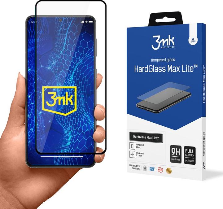 Immagine prodotto 3MK Protettore di schermo Hardglass Max Lite (1 Pezzo/i, Samsung Galaxy S22+)