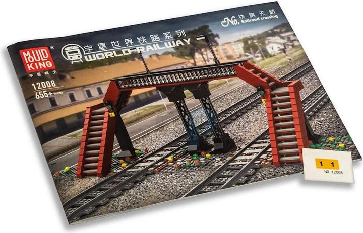 Produktbild Mould King World Railway Railroad Crossing