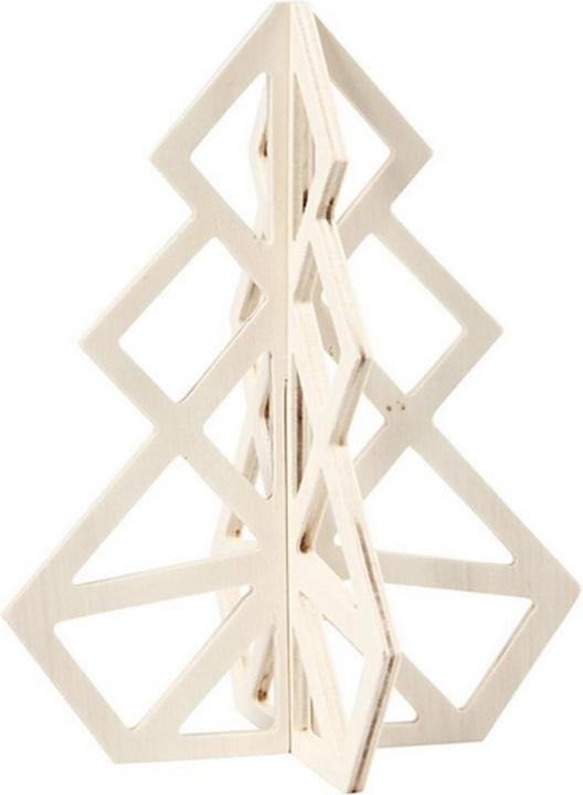 Produktbild Creativ Company Deko Weihnachtsbaum Holz 20 cm
