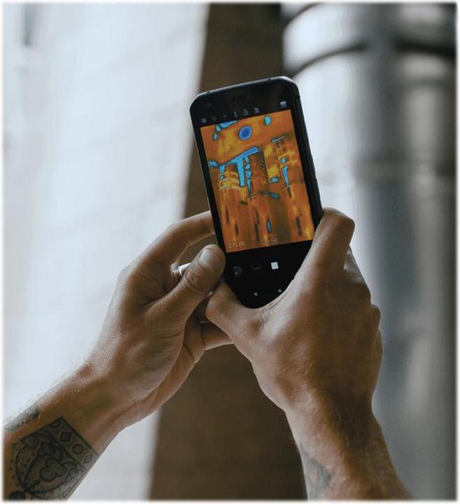 Actual product image Cat S62 Pro Version 2022 (128 GB, Black, 5.70", Dual SIM, 12 Mpx, 4G)
