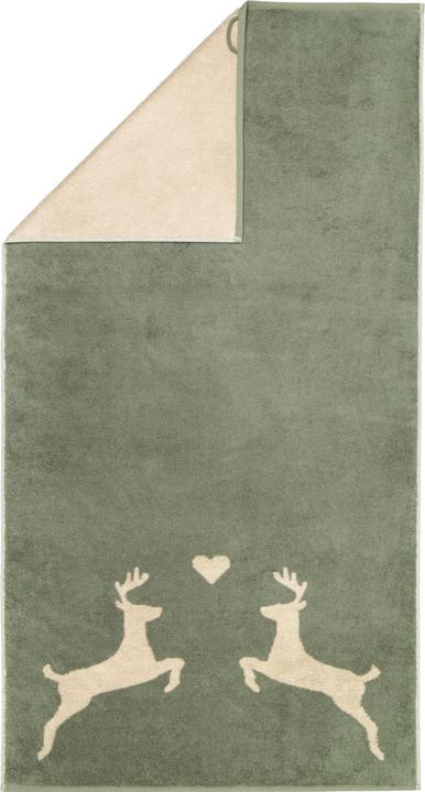 Produktbild Cawö Handtücher Alpenchic Hirsche (70 x 140 cm)