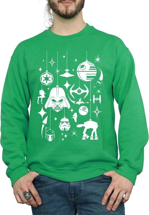 Produktbild Star Wars Christmas Decorations Sweatshirt (L)
