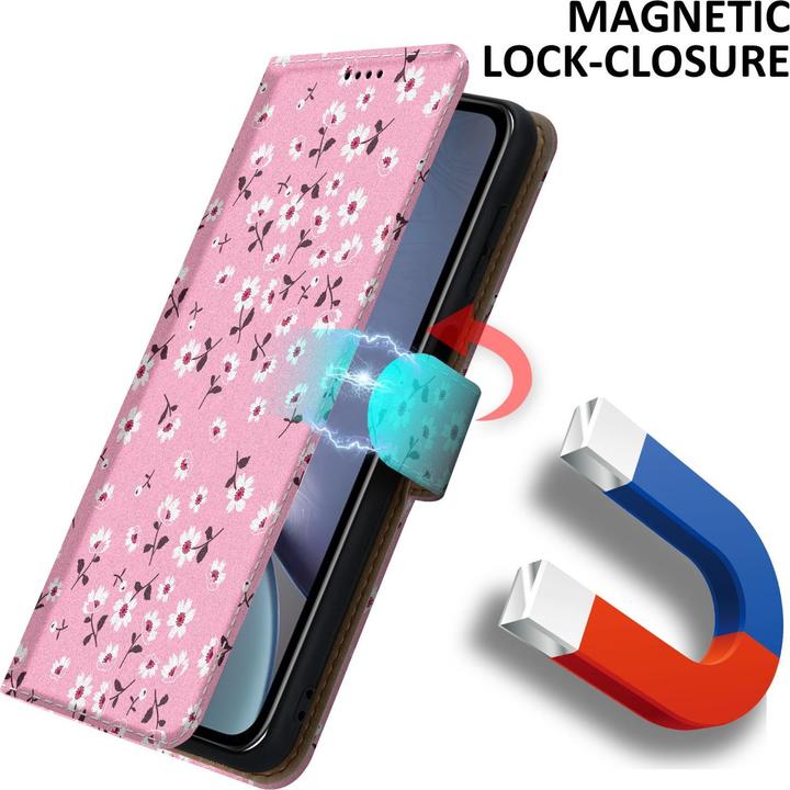 Actual product image Cadorabo Book cover with print (Apple iPhone XR)