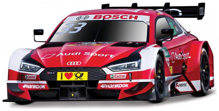 Produktbild Bburago Diecast 1:32 Race in Acrylic Box Audi RS 5 DTM #33 Red Ages 5+ 18-41160