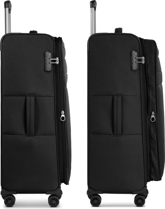 Immagine prodotto Worldpack Carrello Chicago a 4 ruote L 78 cm con piega ad espansione (95 l, XL (da 115l))