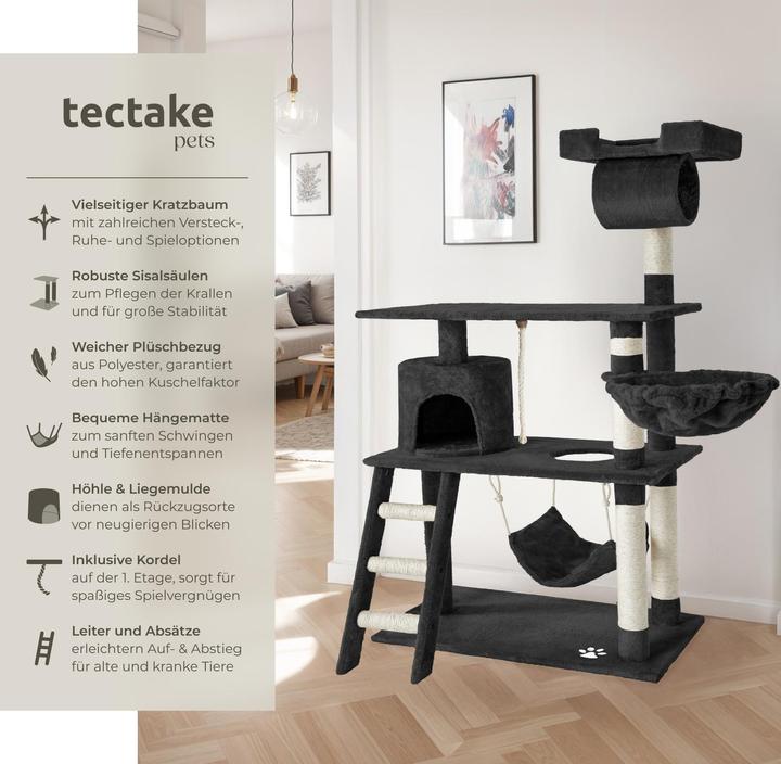 Image du produit tectake Marcel (141 cm, Noir)