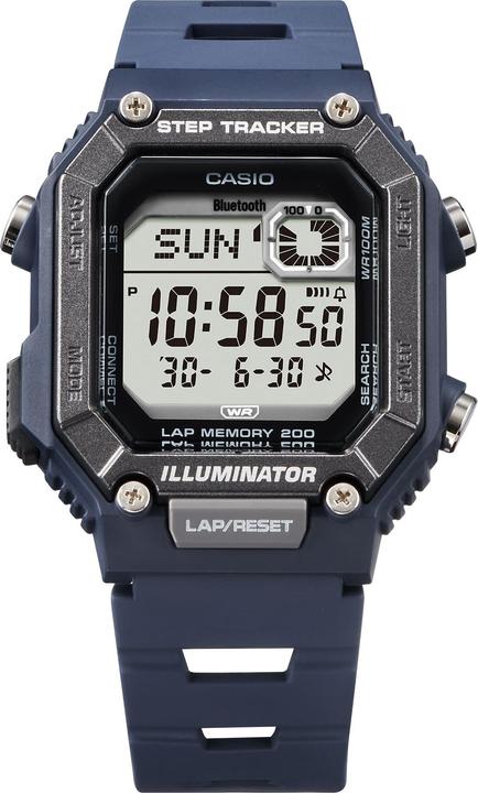 Immagine prodotto Casio WS-B1000-2AVEF (Cronografo, Orologio digitale, Pedometro, Orologio da polso analogico, 41 mm)