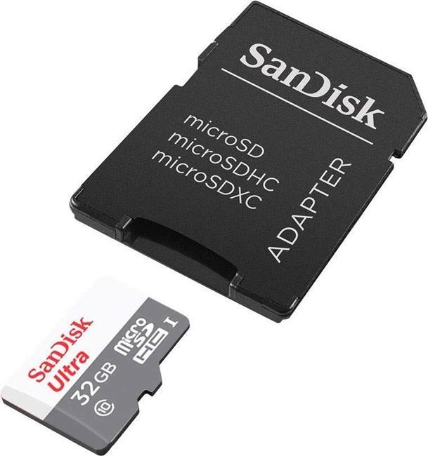 Actual product image SanDisk Ultra (32 GB, microSDHC, U1, UHS-I)