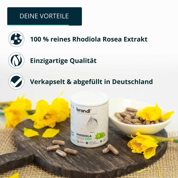 Produktbild Brandl Rhodiola Rosea Extrakt (1 Stück, Kapseln, 50 g)