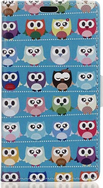 Immagine prodotto MU Style Custodia in pelle con piccoli gufi (DTEK50)