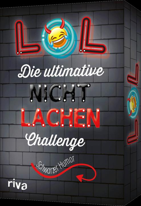 Produktbild LOL - Die ultimative Nicht-lachen-Challenge - Schwarzer Humor (Deutsch)