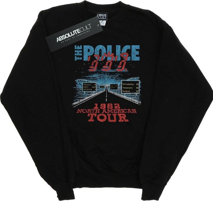 Immagine prodotto The Police North American Tour V2 Felpa Uomo (3XL)