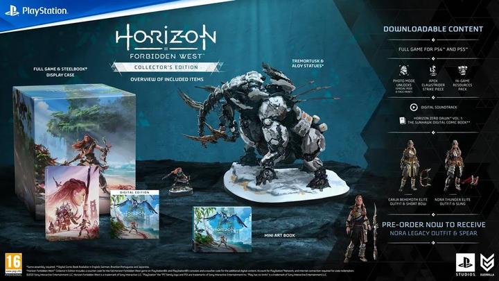 Actual product image Sony Horizon Forbidden West Collectors Edition (PS5, PS4, EN)
