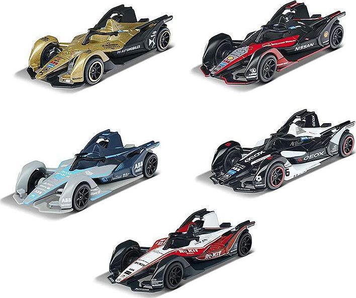 Actual product image Majorette Formula E Gen 2 Cars 5 Pieces Giftpack
