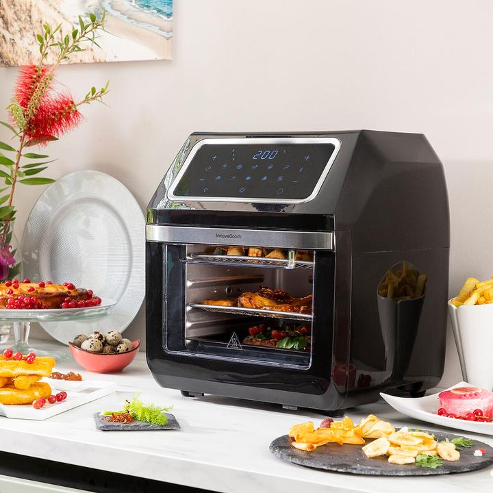 Immagine prodotto InnovaGoods Friggitrice ad aria calda Fryinn Pro Max 12000 1800 W 12 L Noble (Spina UE)
