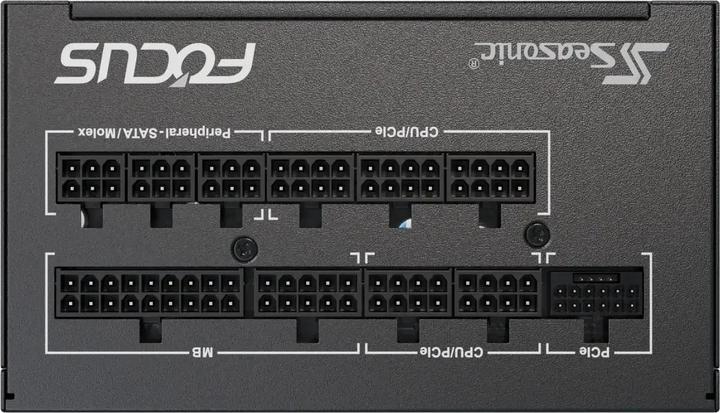 Image du produit Seasonic Focus GX-1000 V4 1000W ATX3.0 noir (1000 W)