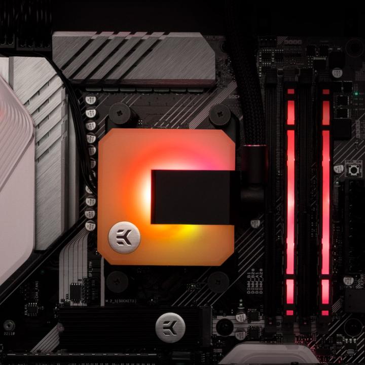 Actual product image EKWB EK-AIO 240 D-RGB complete water cooling system