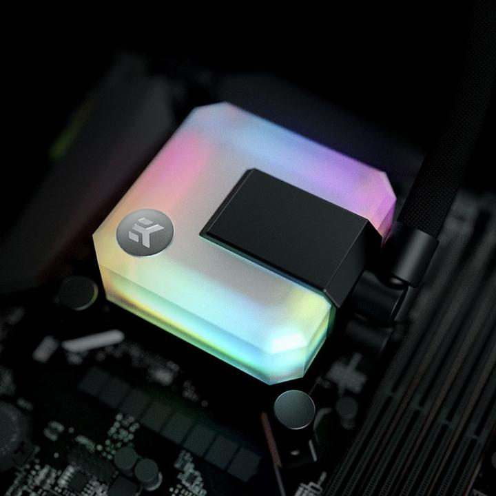 Actual product image EKWB EK-AIO 240 D-RGB complete water cooling system