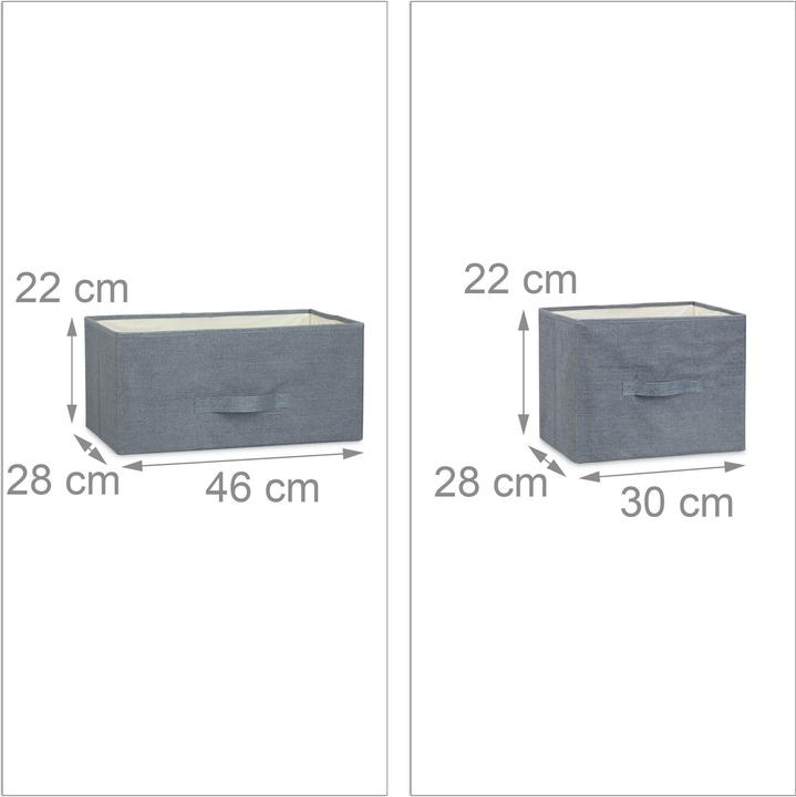 Actual product image Relaxdays Shelving System in Various Versions