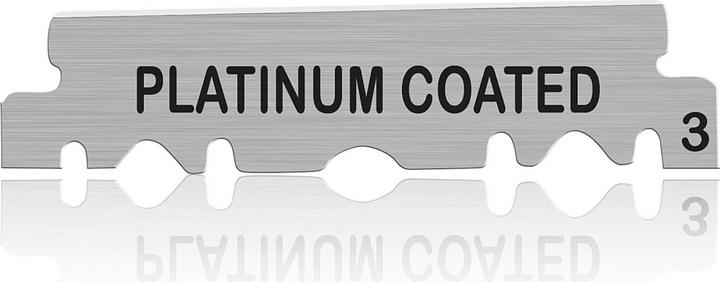 Actual product image Euromax 100 Single-Sided Razor Blades 'CRYO SPUTTERED' 50g (100 x)