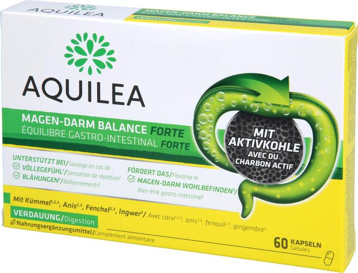 Produktbild Aquilea Magen-Darm Balance Forte Kapsel (60 Stück, Kapseln, 50 g)