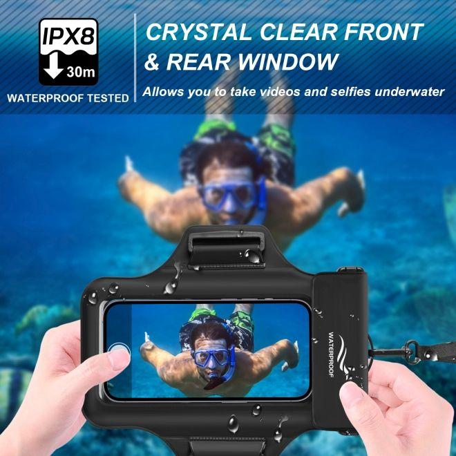 Actual product image Mu Sport 2in1 Wasserdichte Umhängetasche & Sport Armband für Smartphone bis 7"