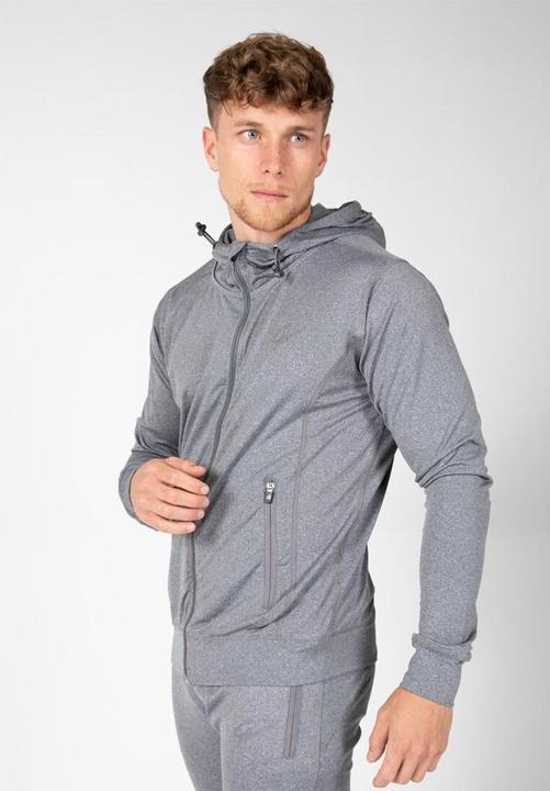 Actual product image Gorilla Wear Glendo Jacket Light Grey (L)