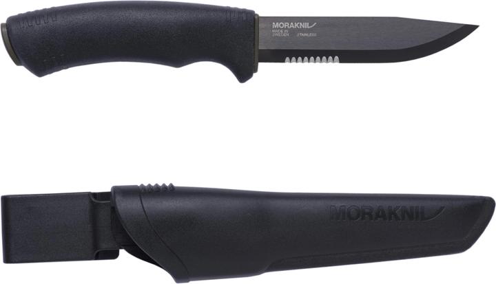 Morakniv Survival Knife Bushcraft BlackBlade SRT (S) (10.90 cm)