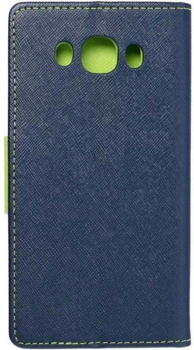 Actual product image NoName Book case OEM FANCY Book case for SAMSUNG Galaxy J5 2016 navy/lime (Samsung Galaxy J5 (2016))