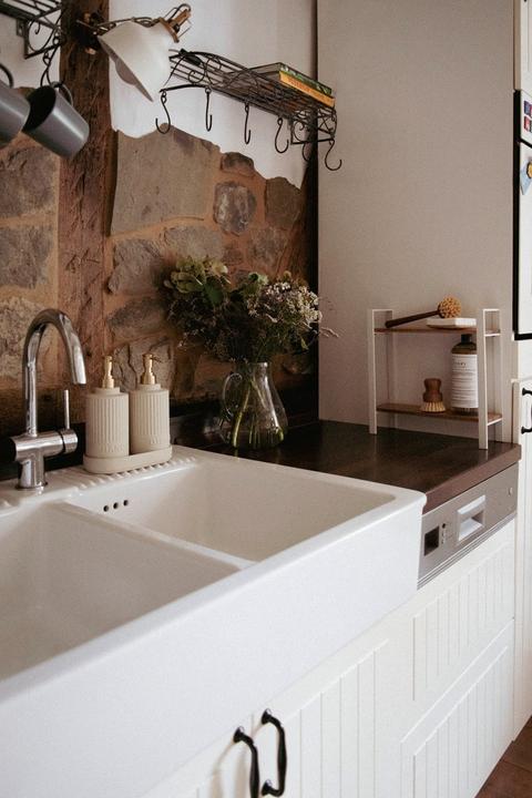 Actual product image Wenko Kitchen shelf Louisa 2 shelves