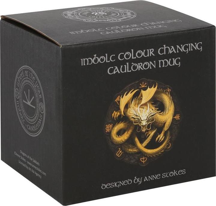 Actual product image Anne Stokes Cup With Colour Change Imbolc Cauldron (500 ml, 1 x)