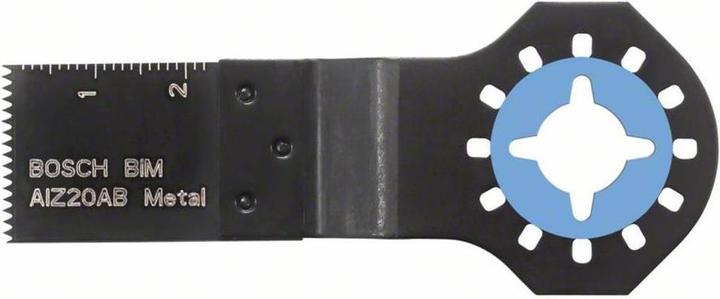 Immagine prodotto Bosch Professional Zubehör Lama per taglio a tuffo BIM AIZ 20 AB, Legno e metallo, 30 x 20 mm, confezione da 5