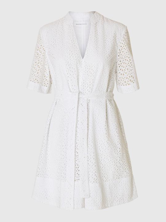 Actual product image Selected Femme Broderie Anglaise Minikleid (40)